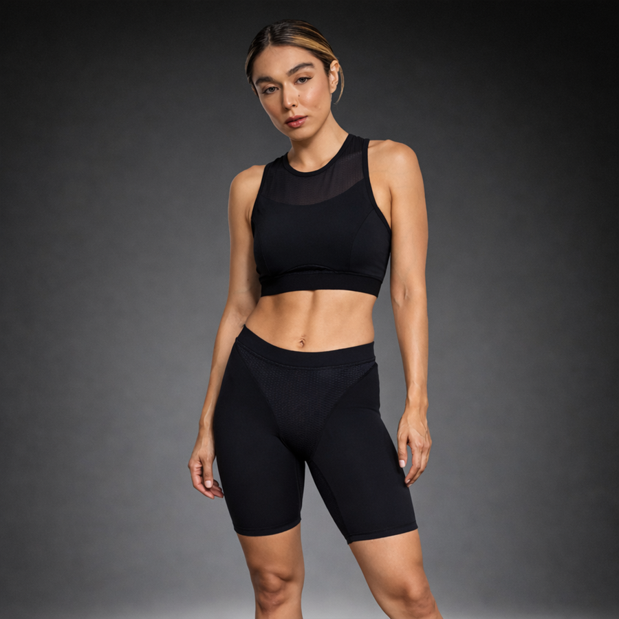 High Waist Cooling Compression Short