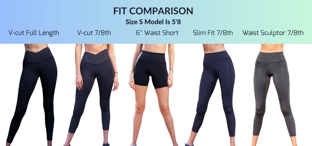 Feitycom Sizing Chart Visual Size Guide - Oya Femtech Apparel