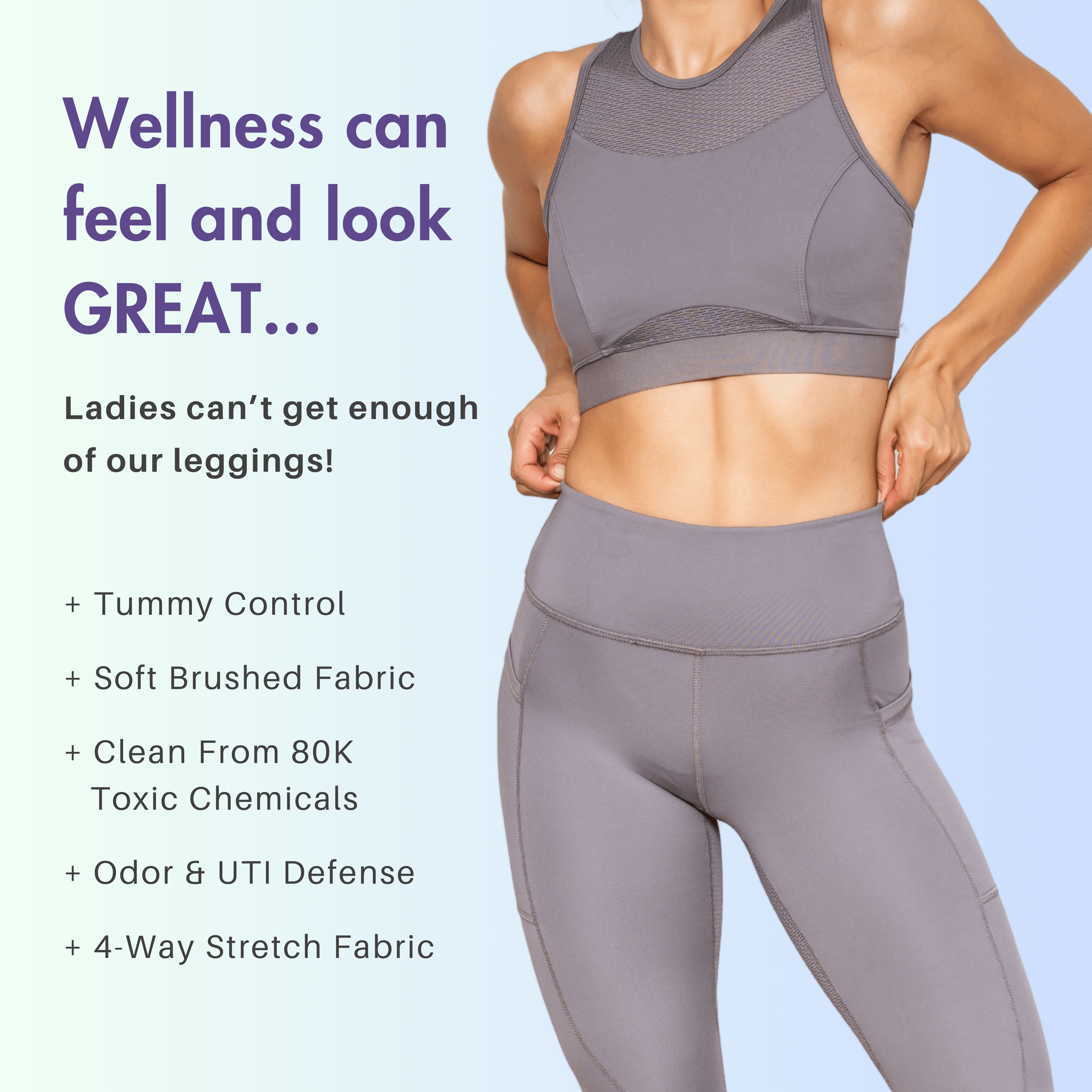 Kaavia Activewear - Leggings that aren't see through are absolutely  priceless. Once you find a pair that won't make you look like you're  flashing the neighborhood, you covet that pair forever and