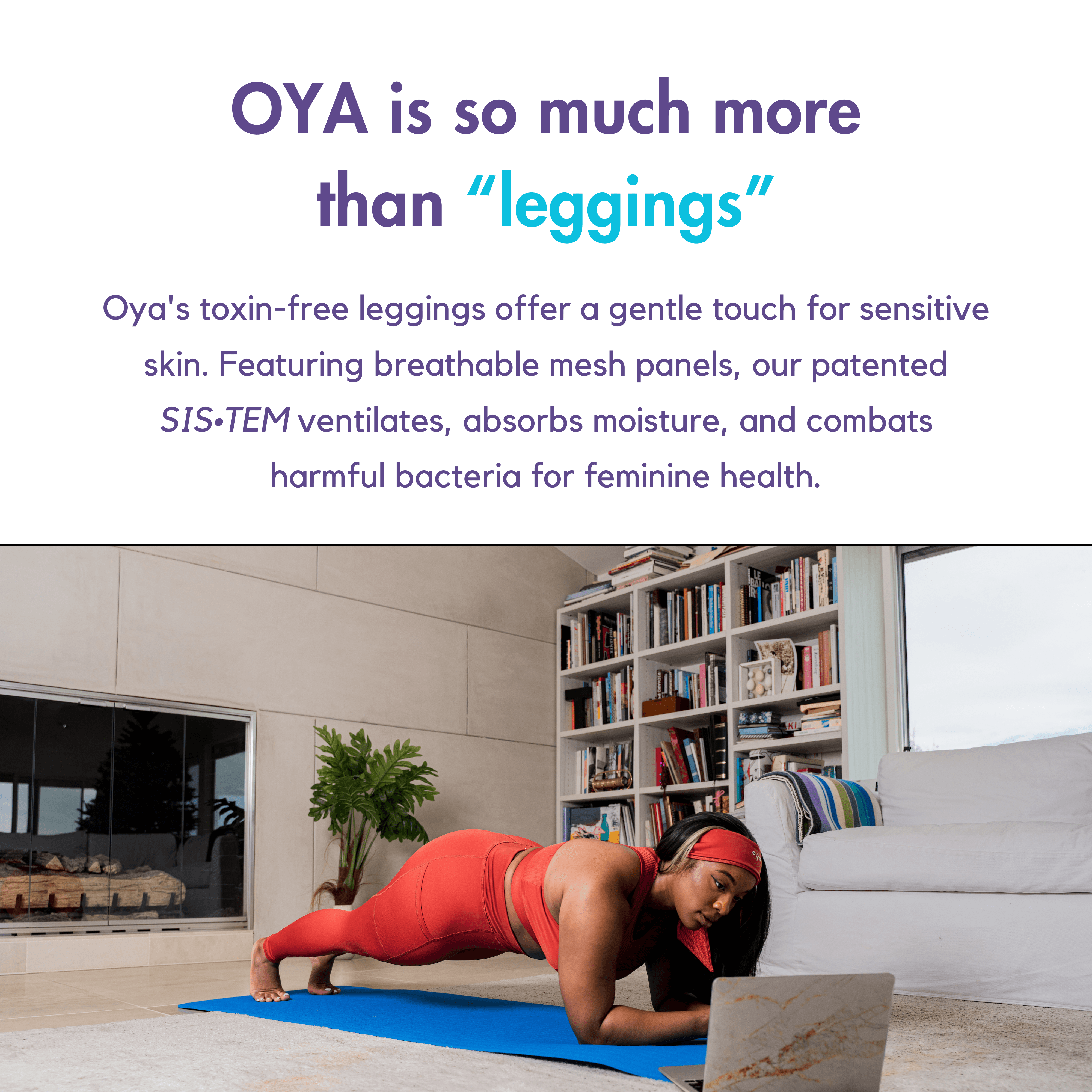 OYA FEMTECH V-Cut Full Length Legging with Breathable Fabric - Perfect for  Yoga, Gym and Everyday Wear : : Clothing, Shoes & Accessories