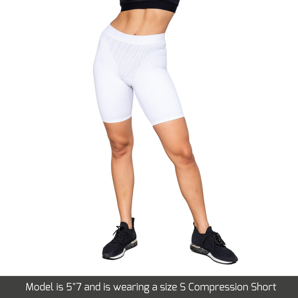 High Waist Cooling Compression Short - Oya Femtech Apparel