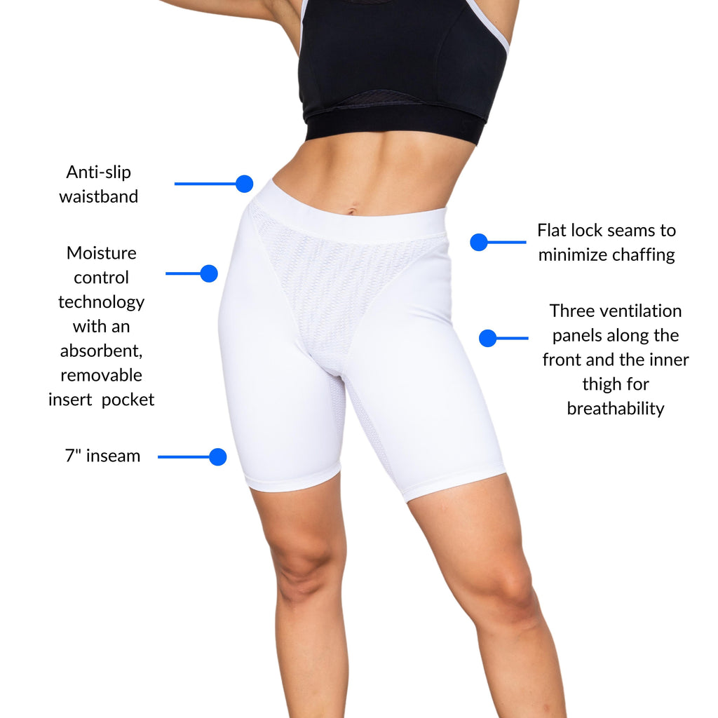 High Waist Cooling Compression Short - Oya Femtech Apparel