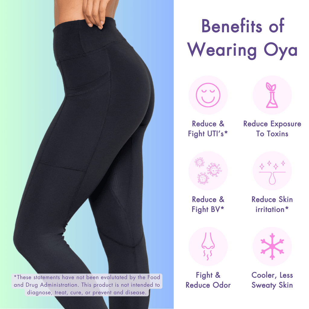 Tummy Control, Feminine Health Defense Legging - Oya Femtech Apparel